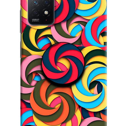 Spiral Pattern Redmi Note 11 Pro Pop Case by Casekaro