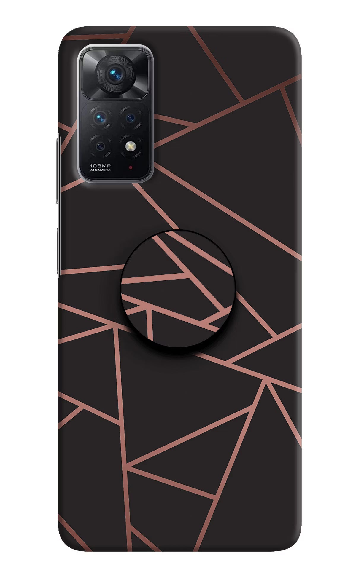 Geometric Pattern Redmi Note 11 Pro Pop Case by Casekaro