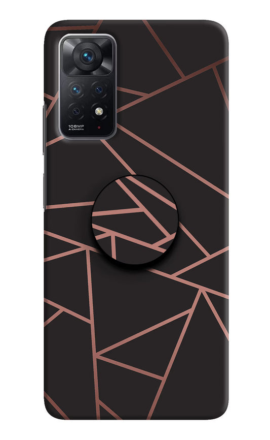 Geometric Pattern Redmi Note 11 Pro Pop Case by Casekaro