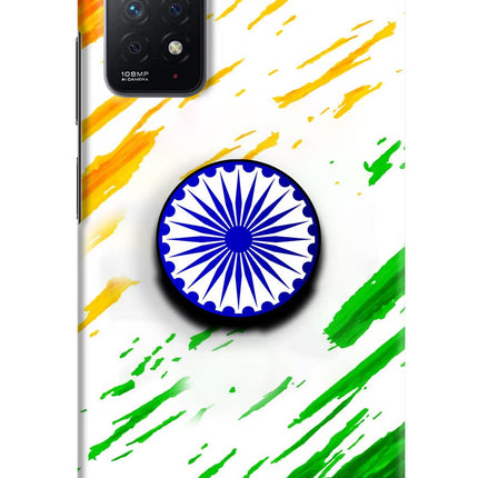Indian Flag Ashoka Chakra Redmi Note 11 Pro Pop Case by Casekaro