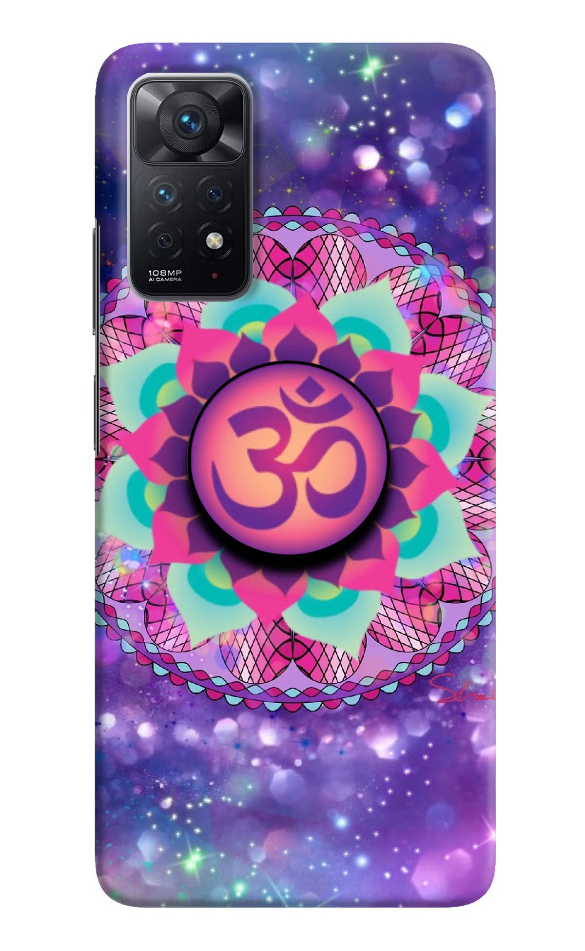 Om Purple Redmi Note 11 Pro Pop Case by Casekaro