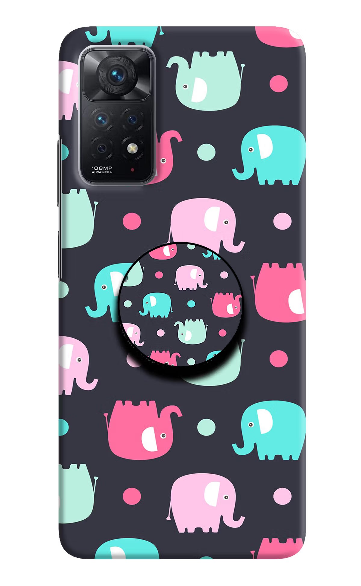 Baby Elephants Redmi Note 11 Pro Pop Case by Casekaro