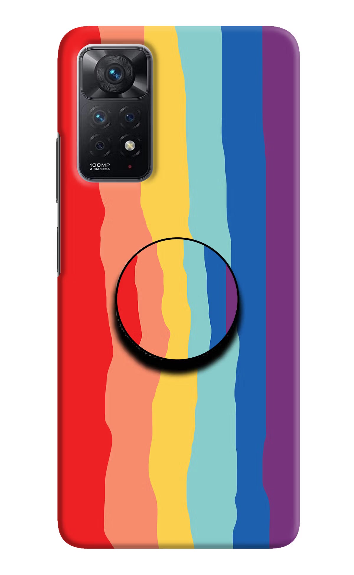 Rainbow Redmi Note 11 Pro Pop Case by Casekaro