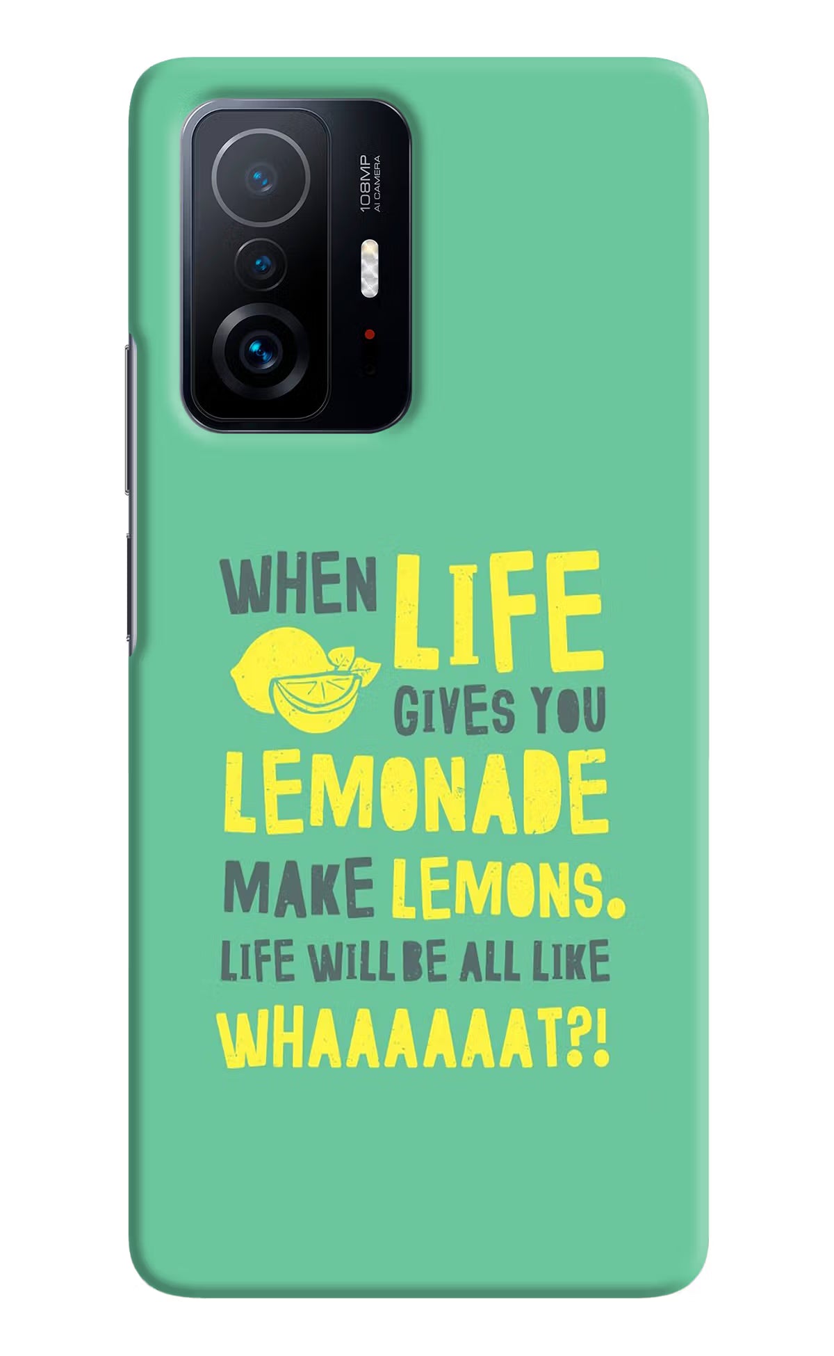 Quote Mi 11T Pro 5G Hard Case Back Cover by Casekaro