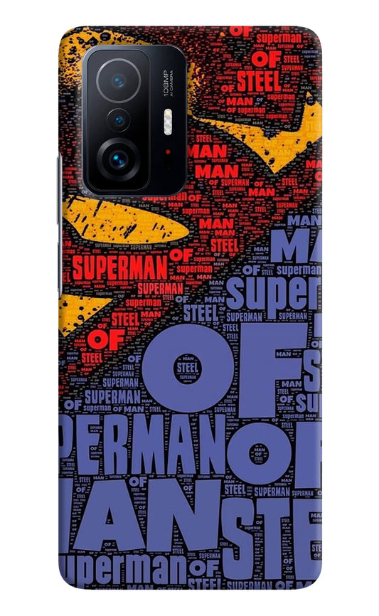 Superman Mi 11T Pro 5G Hard Case Back Cover by Casekaro