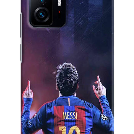 Messi Mi 11T Pro 5G Hard Case Back Cover by Casekaro
