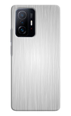 Wooden Grey Texture Mi 11T Pro 5G Hard Case Back Cover by Casekaro