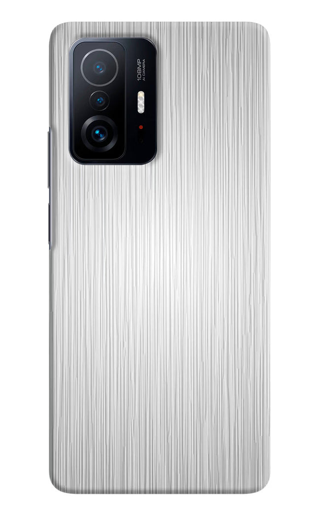 Wooden Grey Texture Mi 11T Pro 5G Hard Case Back Cover by Casekaro