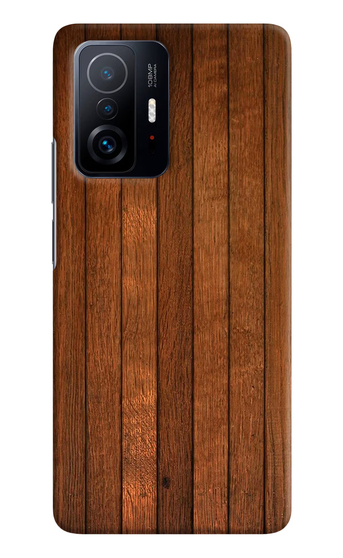 Wooden Artwork Bands Mi 11T Pro 5G Hard Case Back Cover by Casekaro