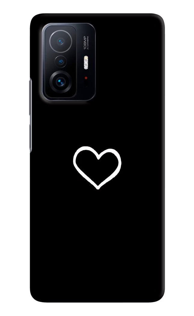 Heart Mi 11T Pro 5G Hard Case Back Cover by Casekaro