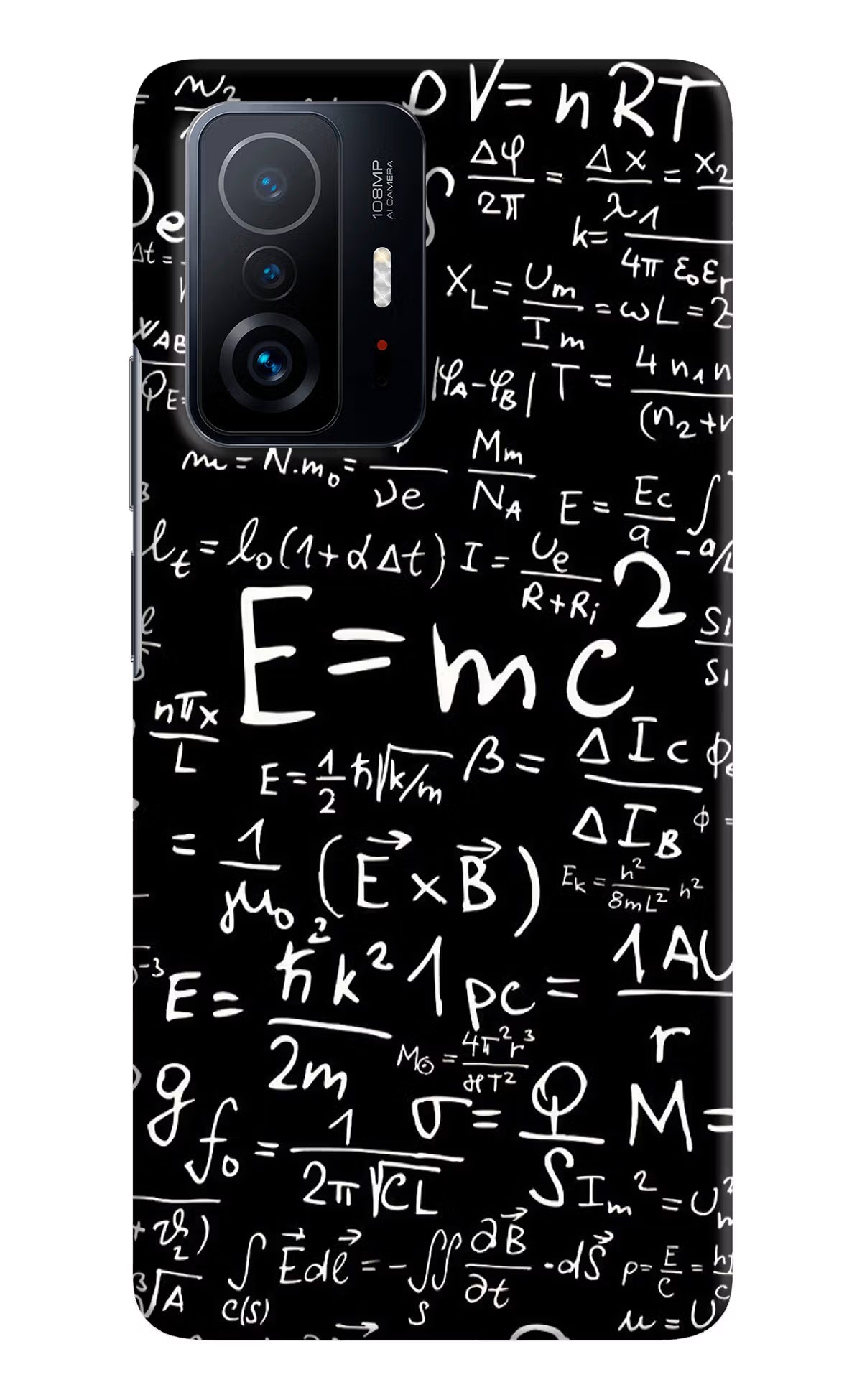 Physics Formula Mi 11T Pro 5G Hard Case Back Cover by Casekaro