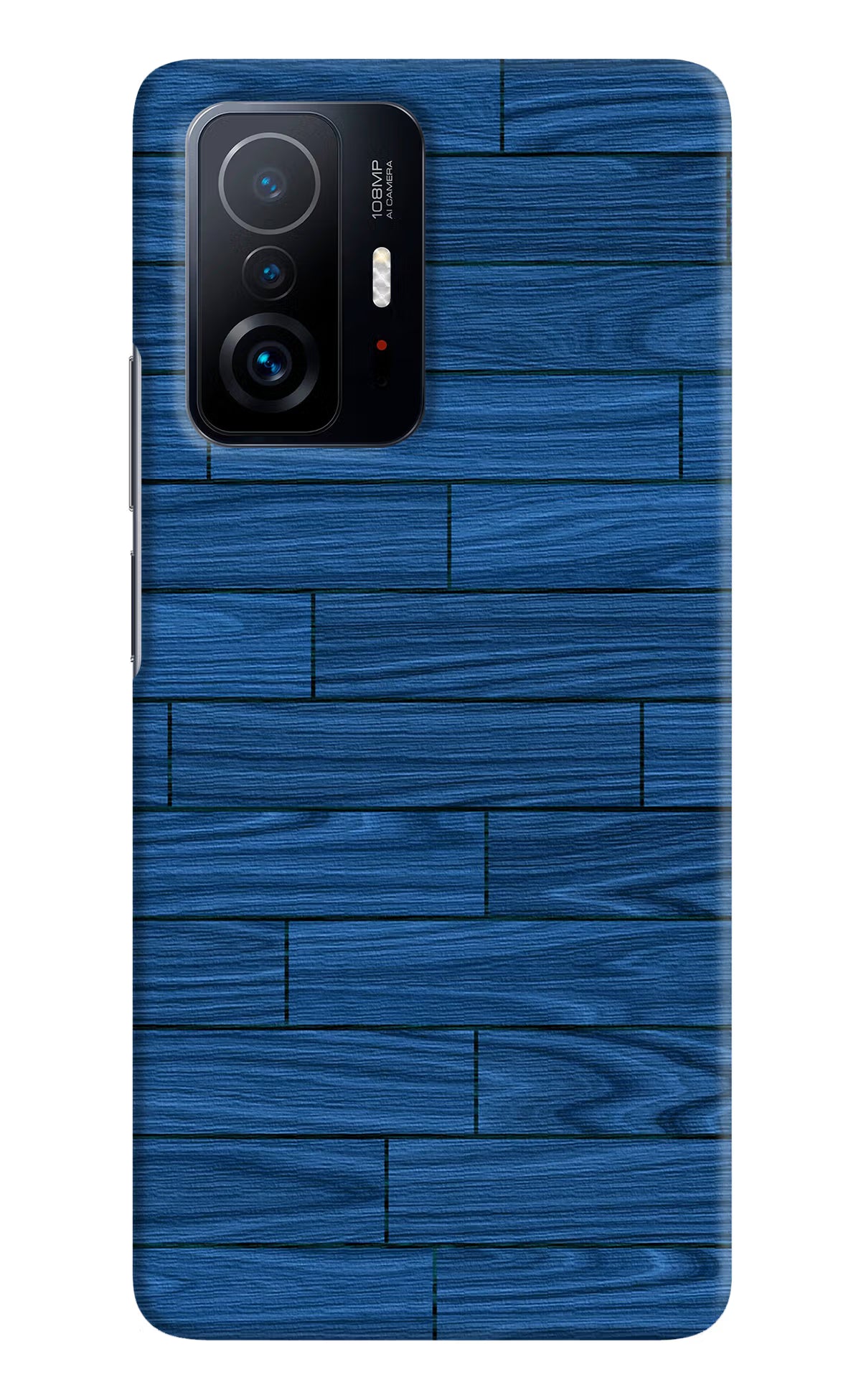 Wooden Texture Mi 11T Pro 5G Hard Case Back Cover by Casekaro