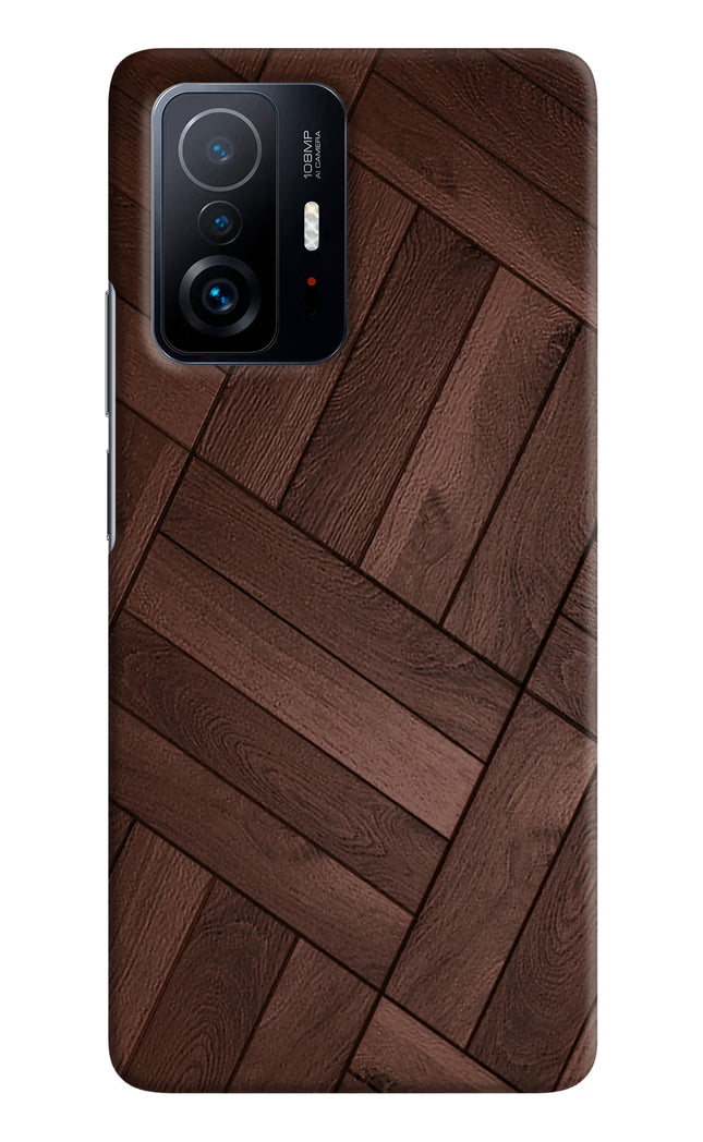 Wooden Texture Design Mi 11T Pro 5G Hard Case Back Cover by Casekaro