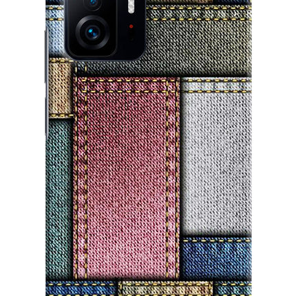 Multicolor Jeans Mi 11T Pro 5G Hard Case Back Cover by Casekaro