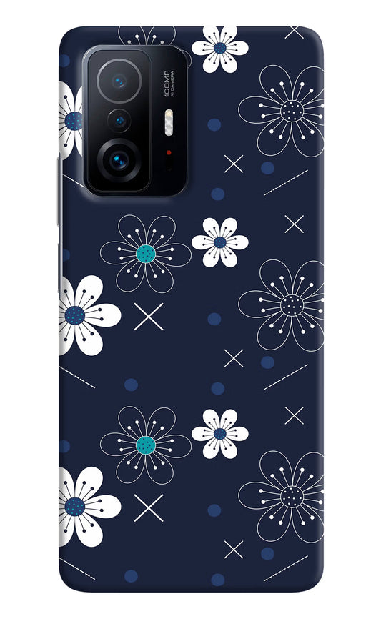 Flowers Mi 11T Pro 5G Hard Case Back Cover by Casekaro