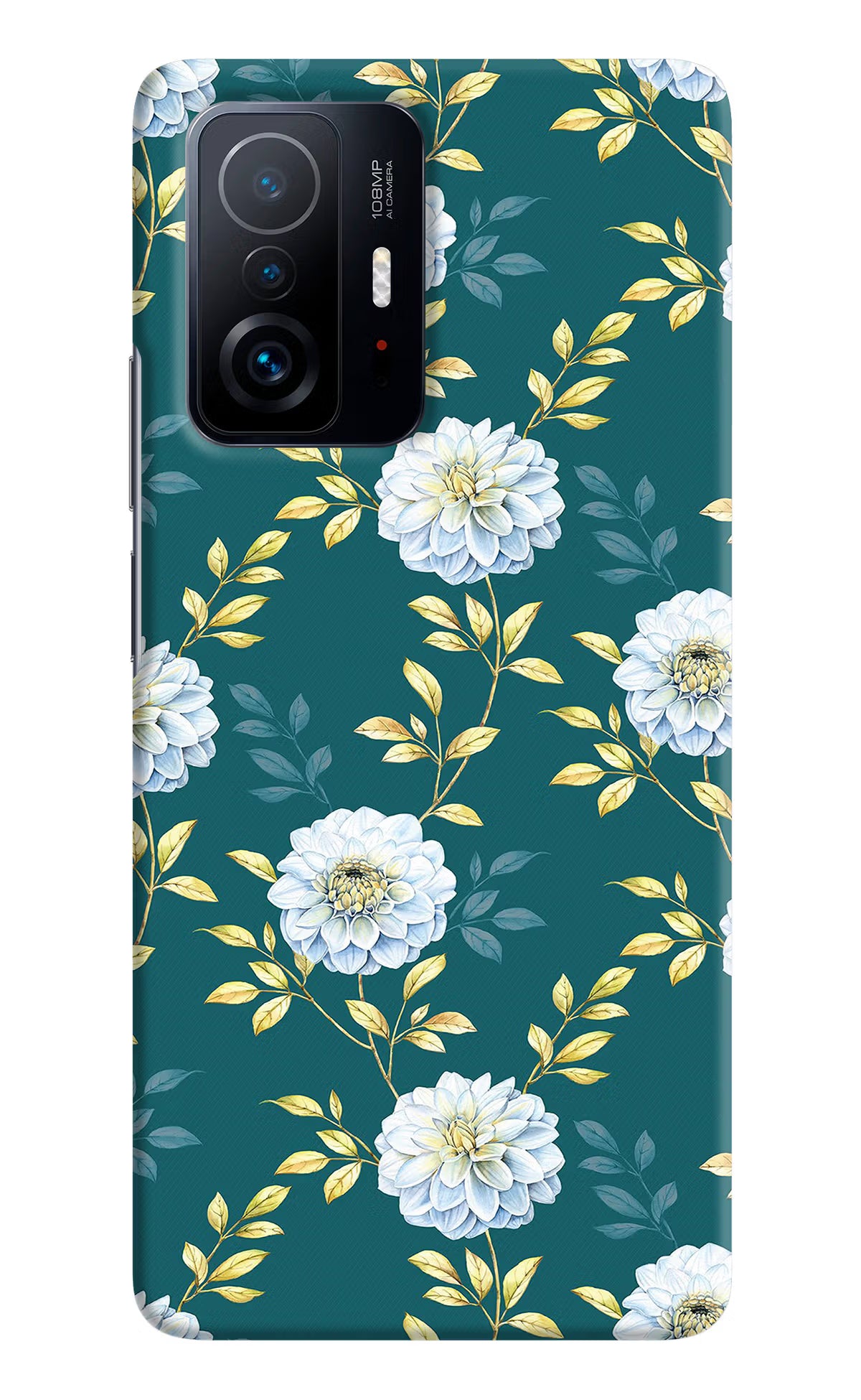 Flowers Mi 11T Pro 5G Hard Case Back Cover by Casekaro