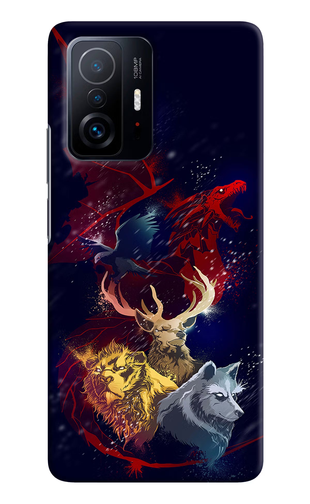 Game Of Thrones Mi 11T Pro 5G Hard Case Back Cover by Casekaro