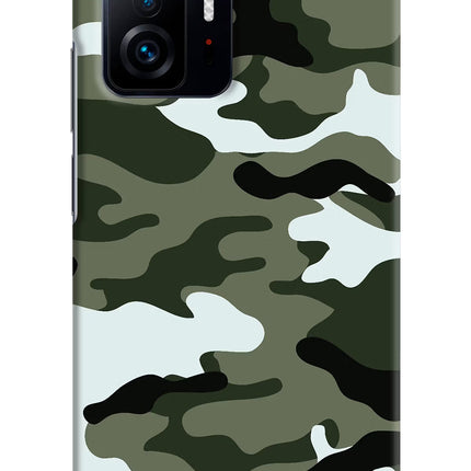 Camouflage Mi 11T Pro 5G Hard Case Back Cover by Casekaro