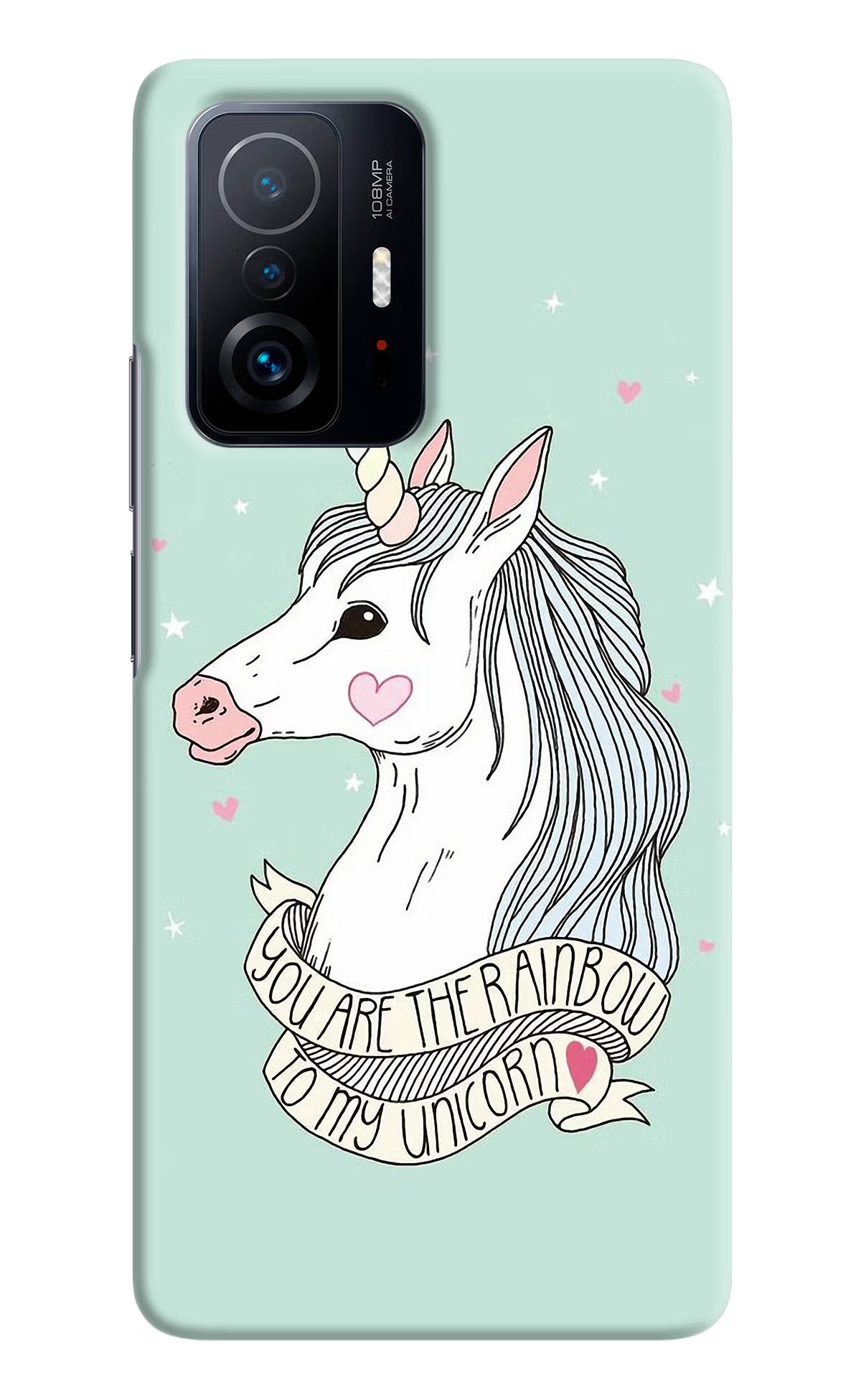 Unicorn Wallpaper Mi 11T Pro 5G Hard Case Back Cover by Casekaro