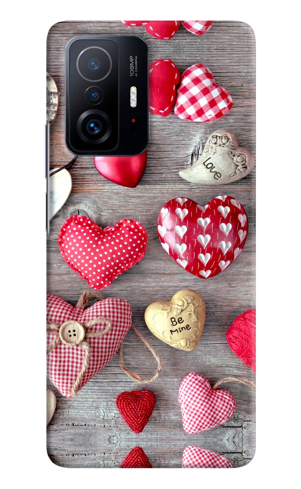 Love Wallpaper Mi 11T Pro 5G Hard Case Back Cover by Casekaro