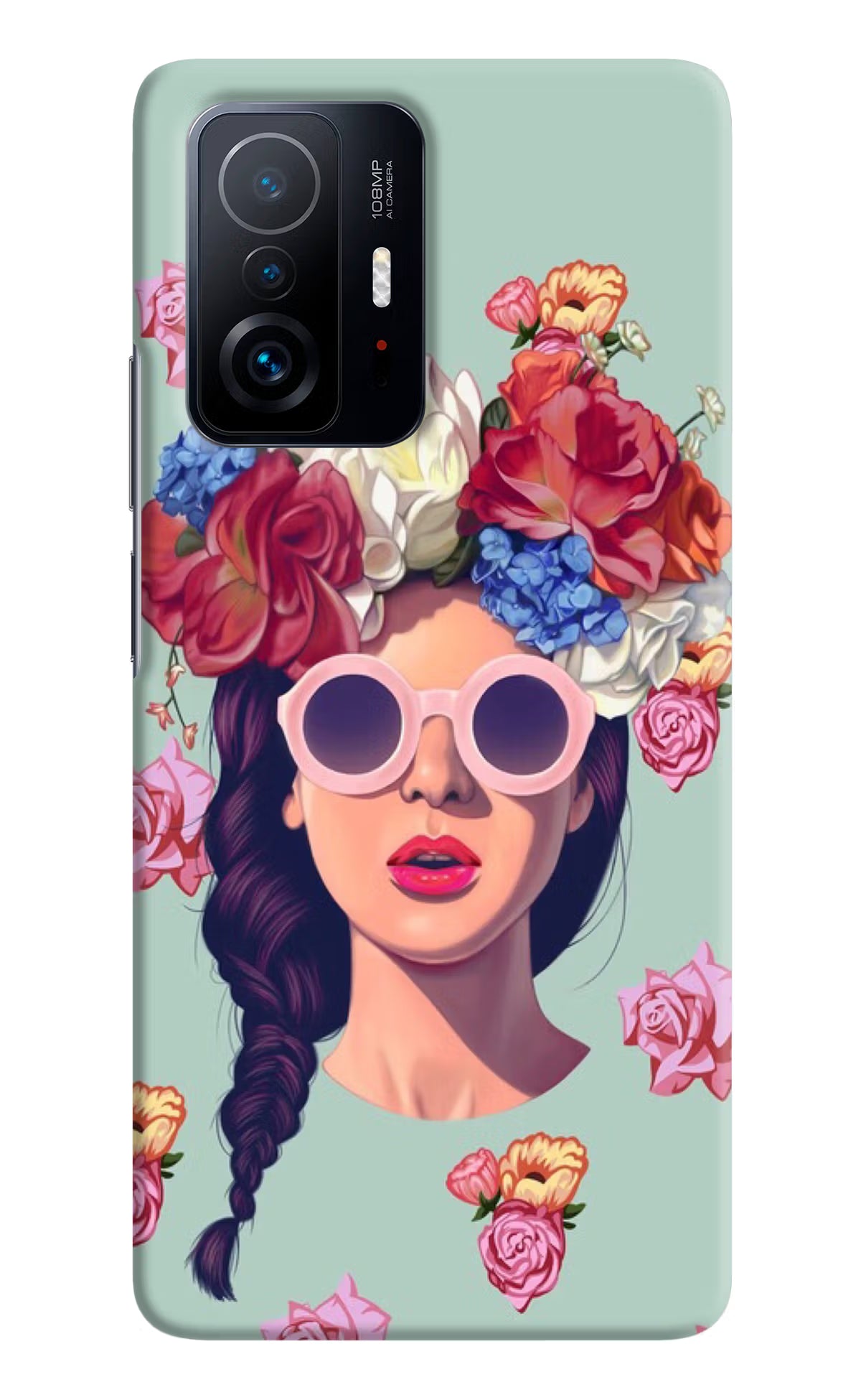 Pretty Girl Mi 11T Pro 5G Hard Case Back Cover by Casekaro
