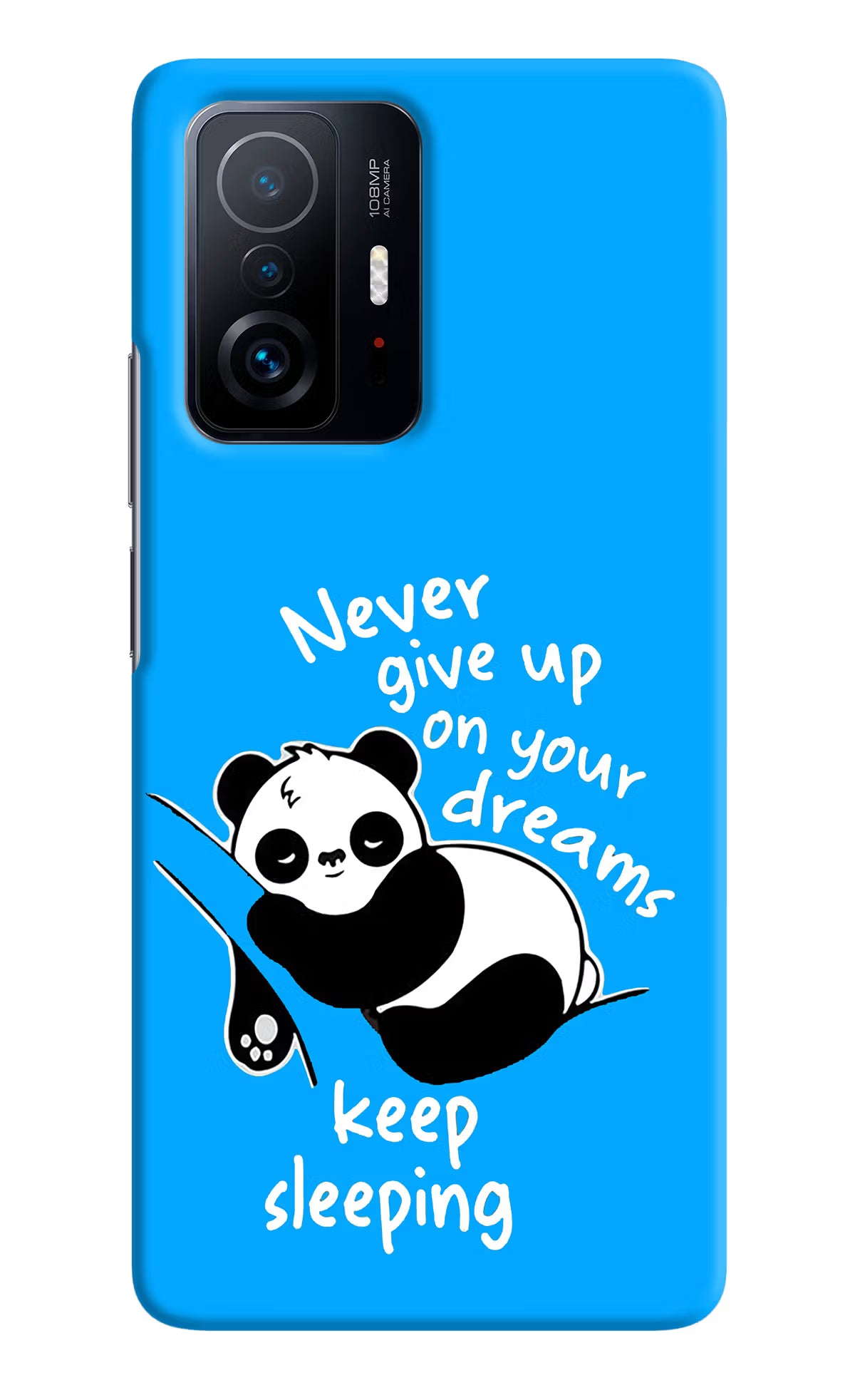 Keep Sleeping Mi 11T Pro 5G Hard Case Back Cover by Casekaro