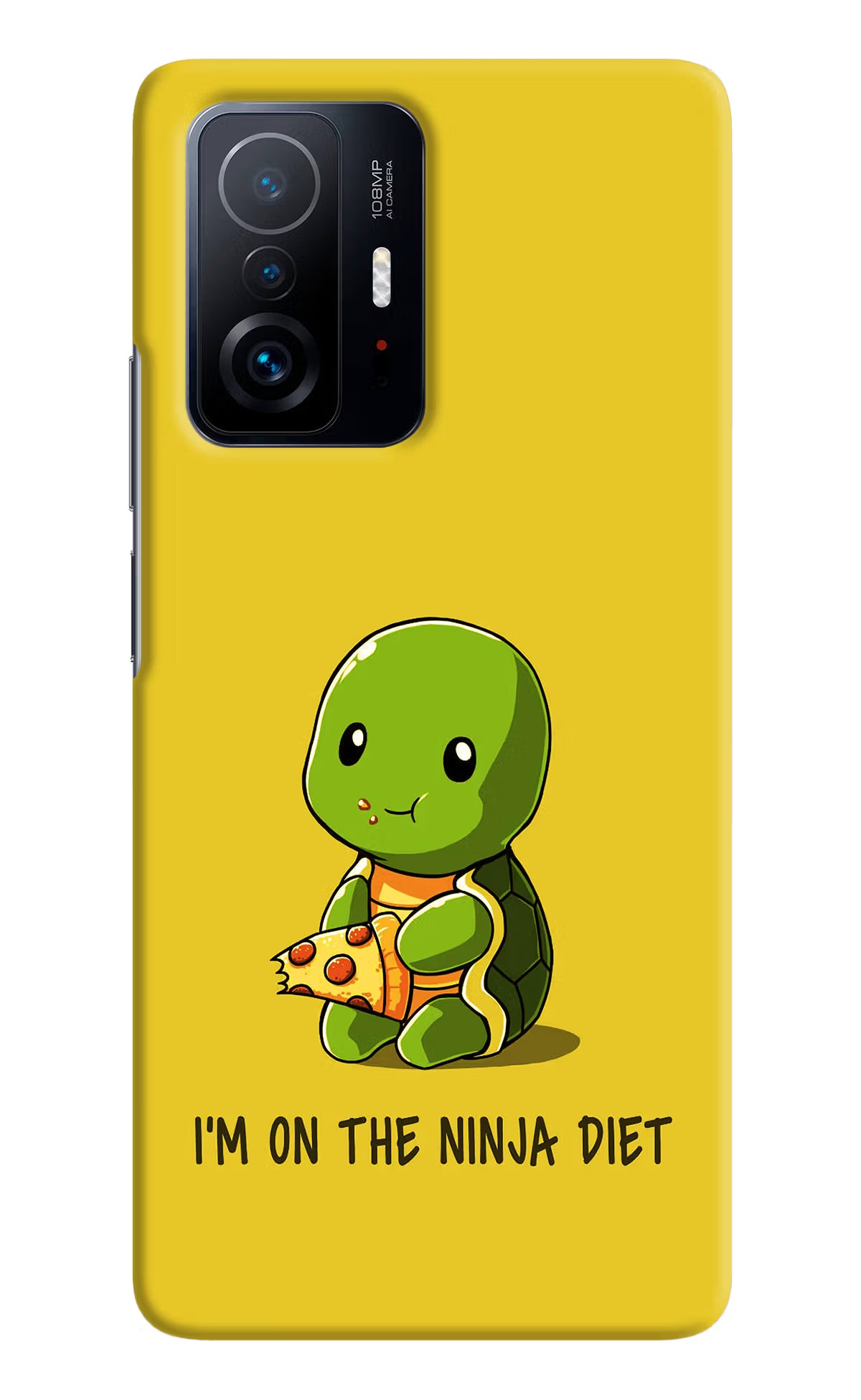 I'm on Ninja Diet Mi 11T Pro 5G Hard Case Back Cover by Casekaro