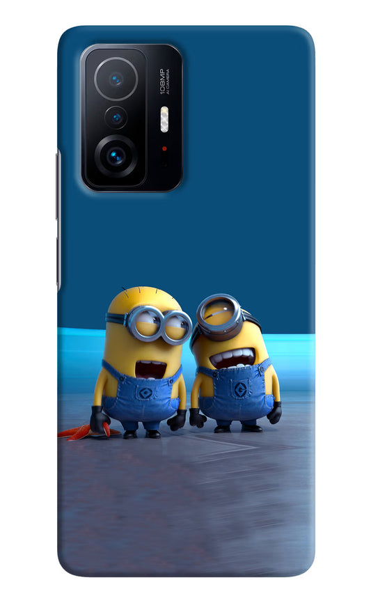 Minion Laughing Mi 11T Pro 5G Hard Case Back Cover by Casekaro
