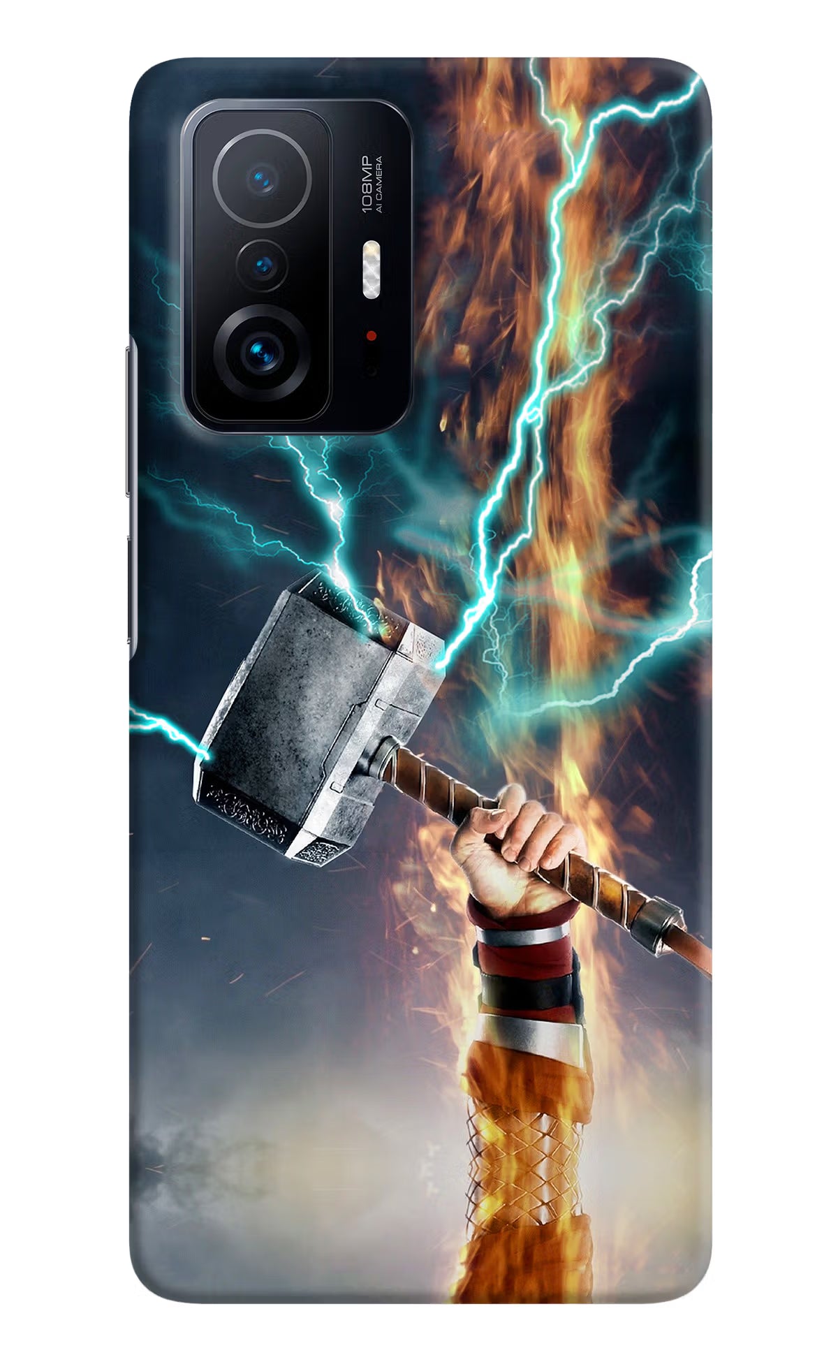 Thor Hammer Mjolnir Mi 11T Pro 5G Hard Case Back Cover by Casekaro