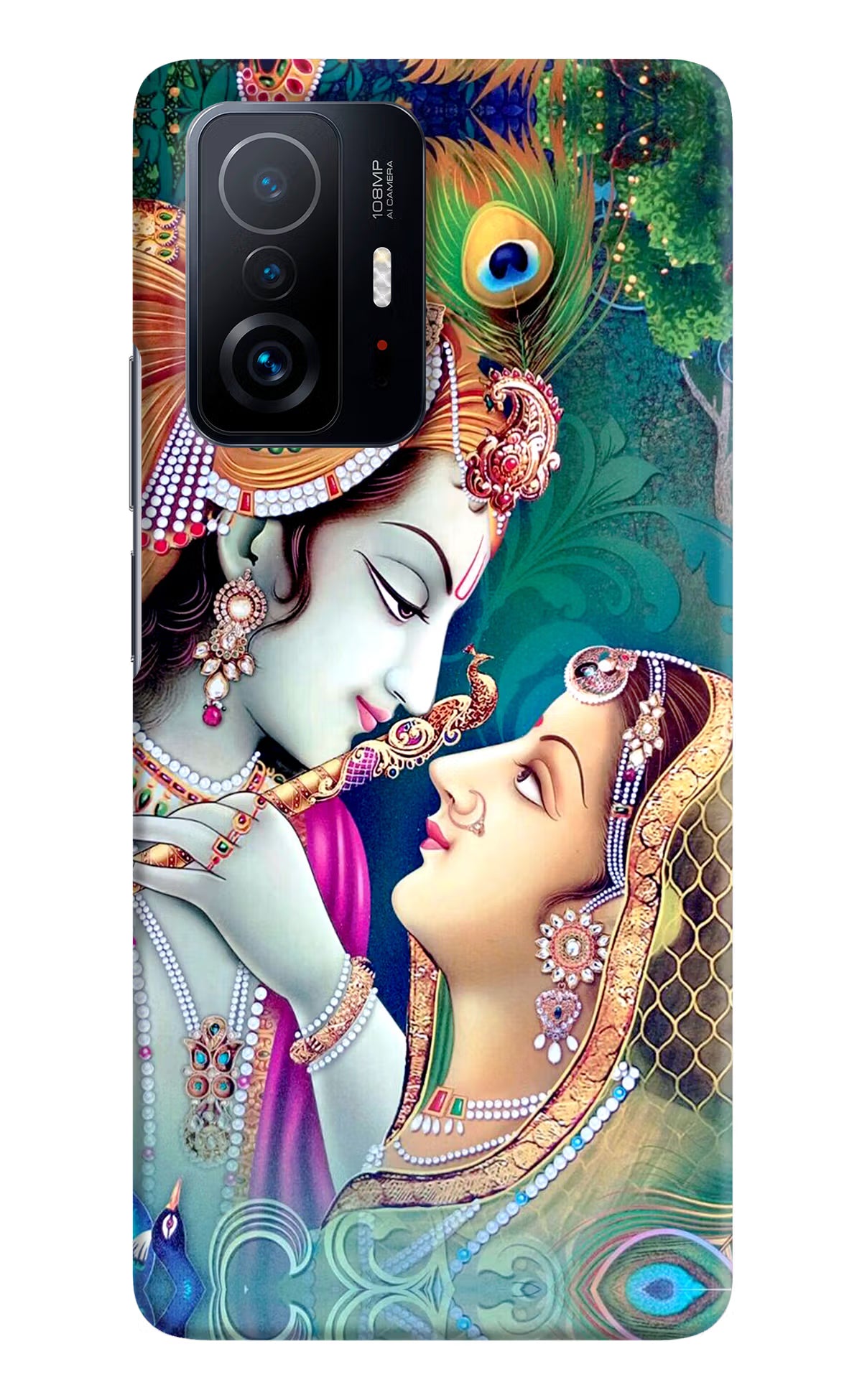 Lord Radha Krishna Mi 11T Pro 5G Hard Case Back Cover by Casekaro