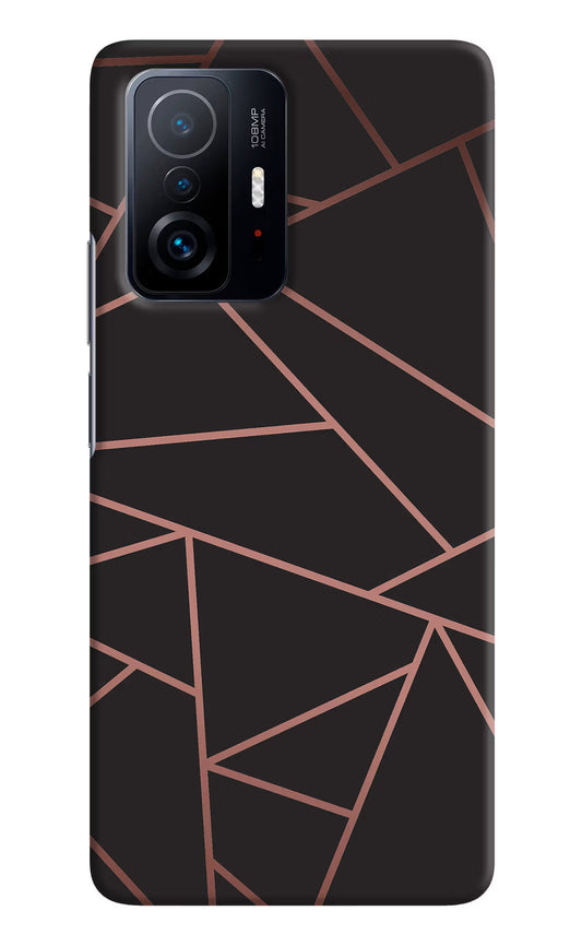 Geometric Pattern Mi 11T Pro 5G Hard Case Back Cover by Casekaro