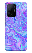Glitter Mi 11T Pro 5G Hard Case Back Cover by Casekaro