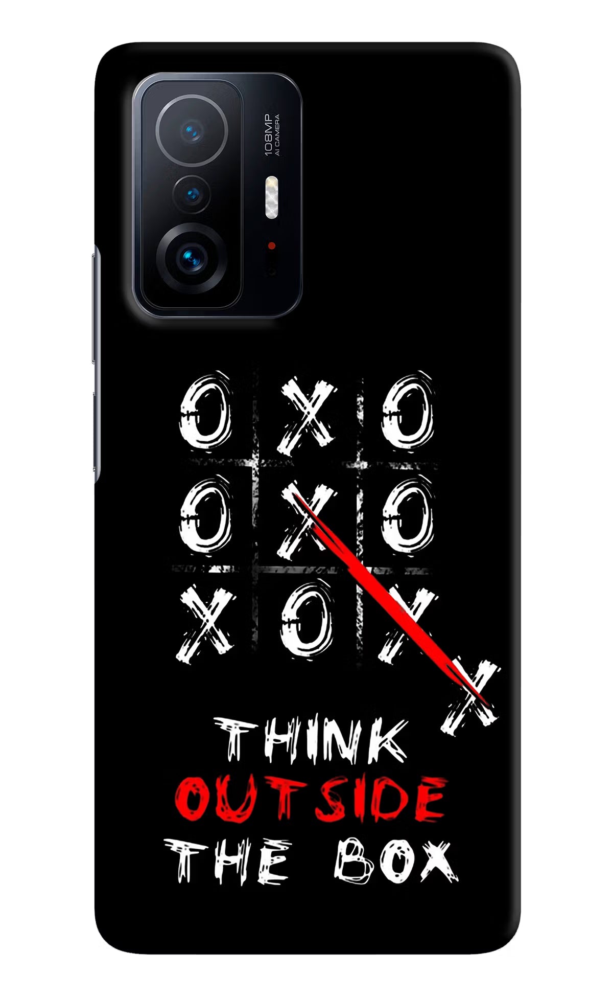 Think out of the BOX Mi 11T Pro 5G Hard Case Back Cover by Casekaro