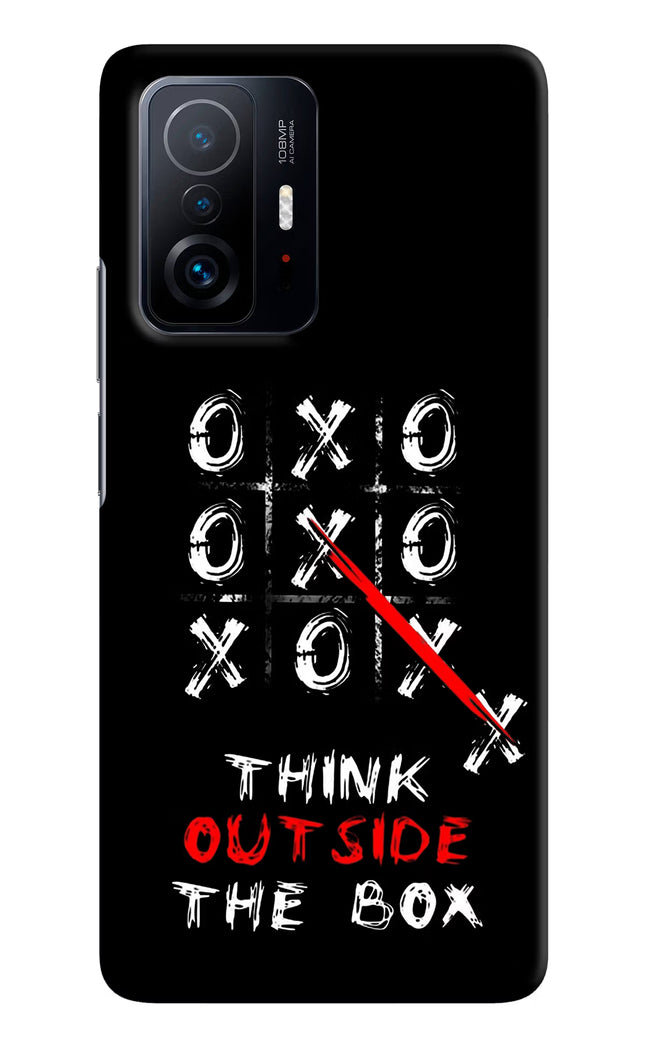 Think out of the BOX Mi 11T Pro 5G Hard Case Back Cover by Casekaro