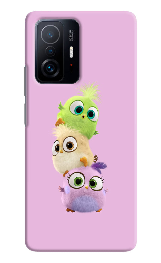 Cute Little Birds Mi 11T Pro 5G Hard Case Back Cover by Casekaro