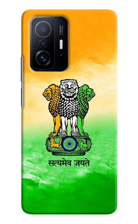 Satyamev Jayate Flag Mi 11T Pro 5G Hard Case Back Cover by Casekaro