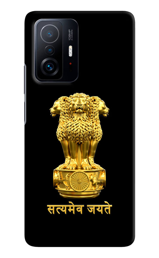 Satyamev Jayate Golden Mi 11T Pro 5G Hard Case Back Cover by Casekaro
