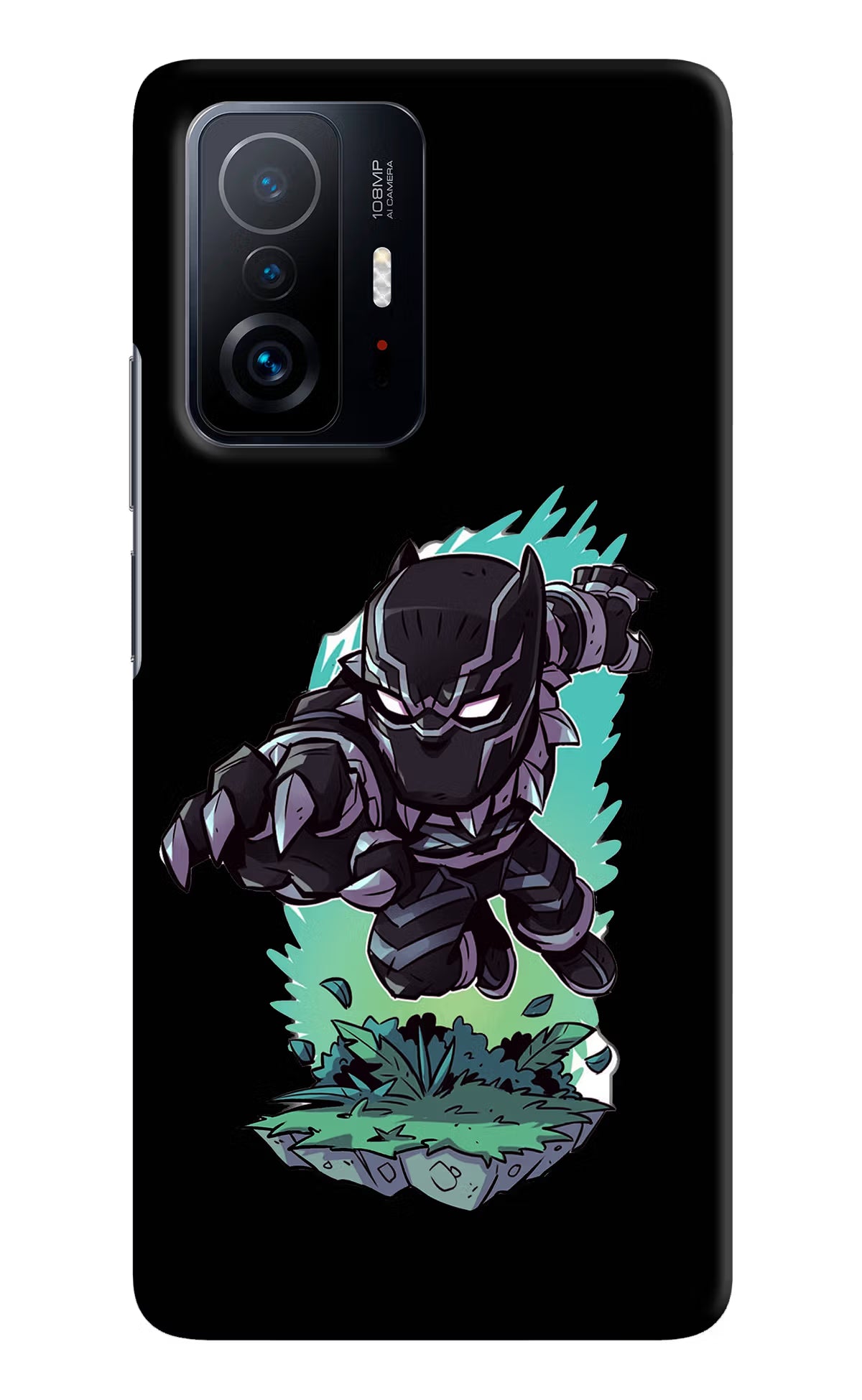Black Panther Mi 11T Pro 5G Hard Case Back Cover by Casekaro