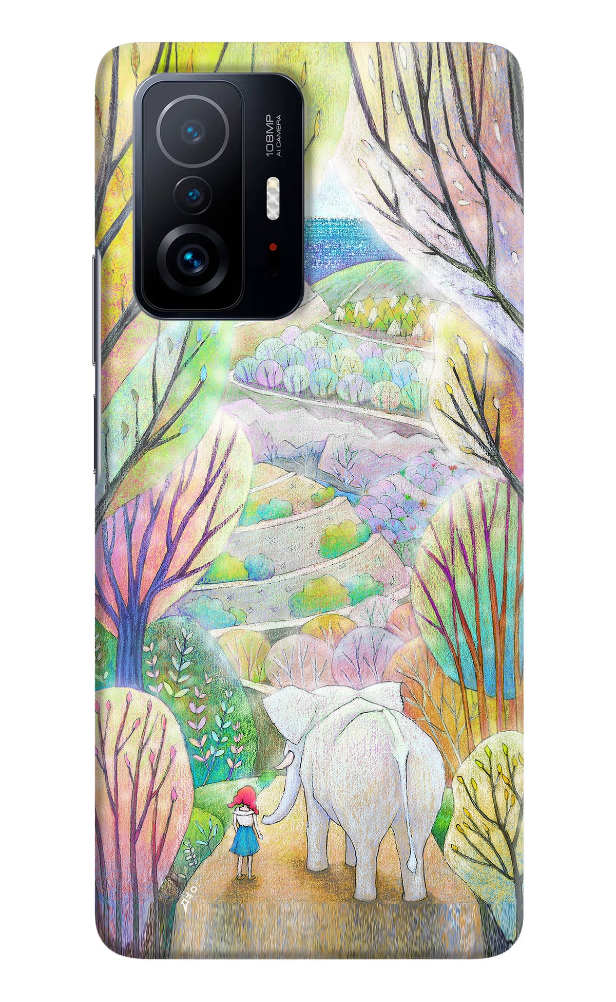 Nature Painting Mi 11T Pro 5G Hard Case Back Cover by Casekaro