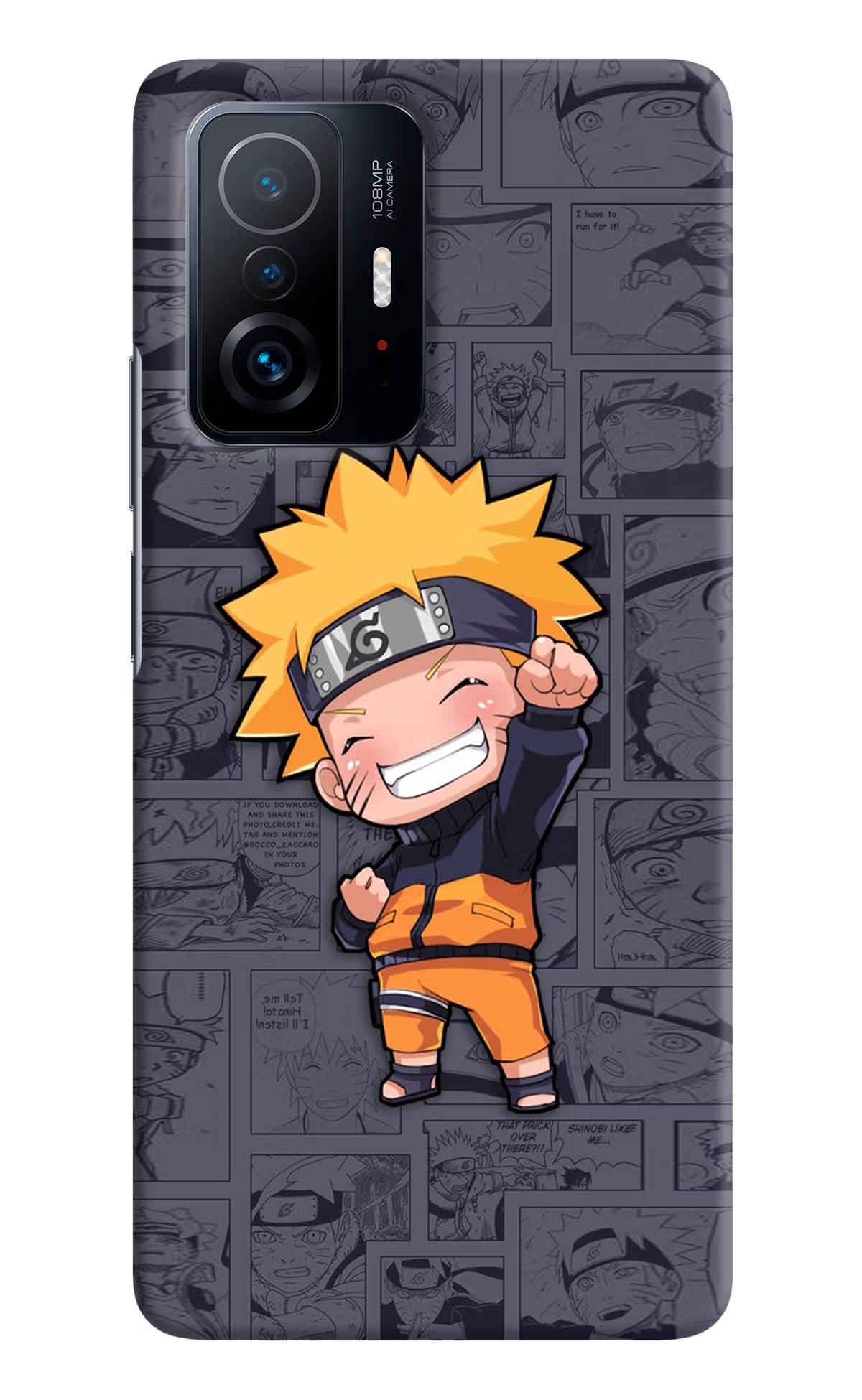 Chota Naruto Mi 11T Pro 5G Hard Case Back Cover by Casekaro