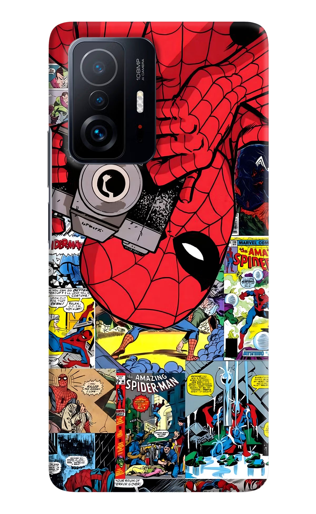 Spider Man Mi 11T Pro 5G Hard Case Back Cover by Casekaro