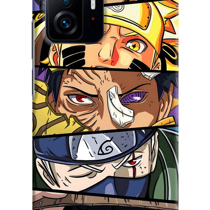 Naruto Character Mi 11T Pro 5G Hard Case Back Cover by Casekaro