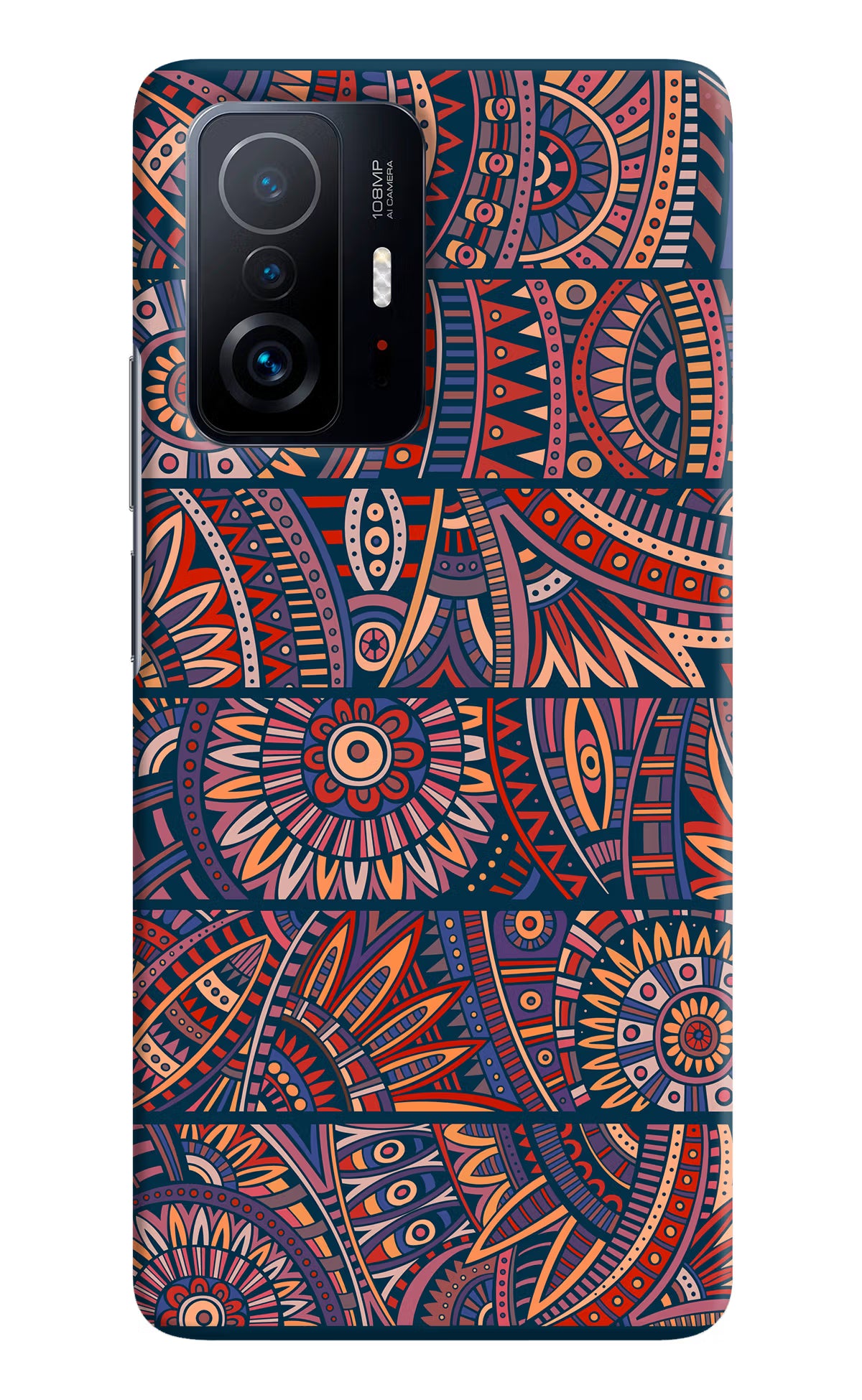 African Culture Design Mi 11T Pro 5G Hard Case Back Cover by Casekaro