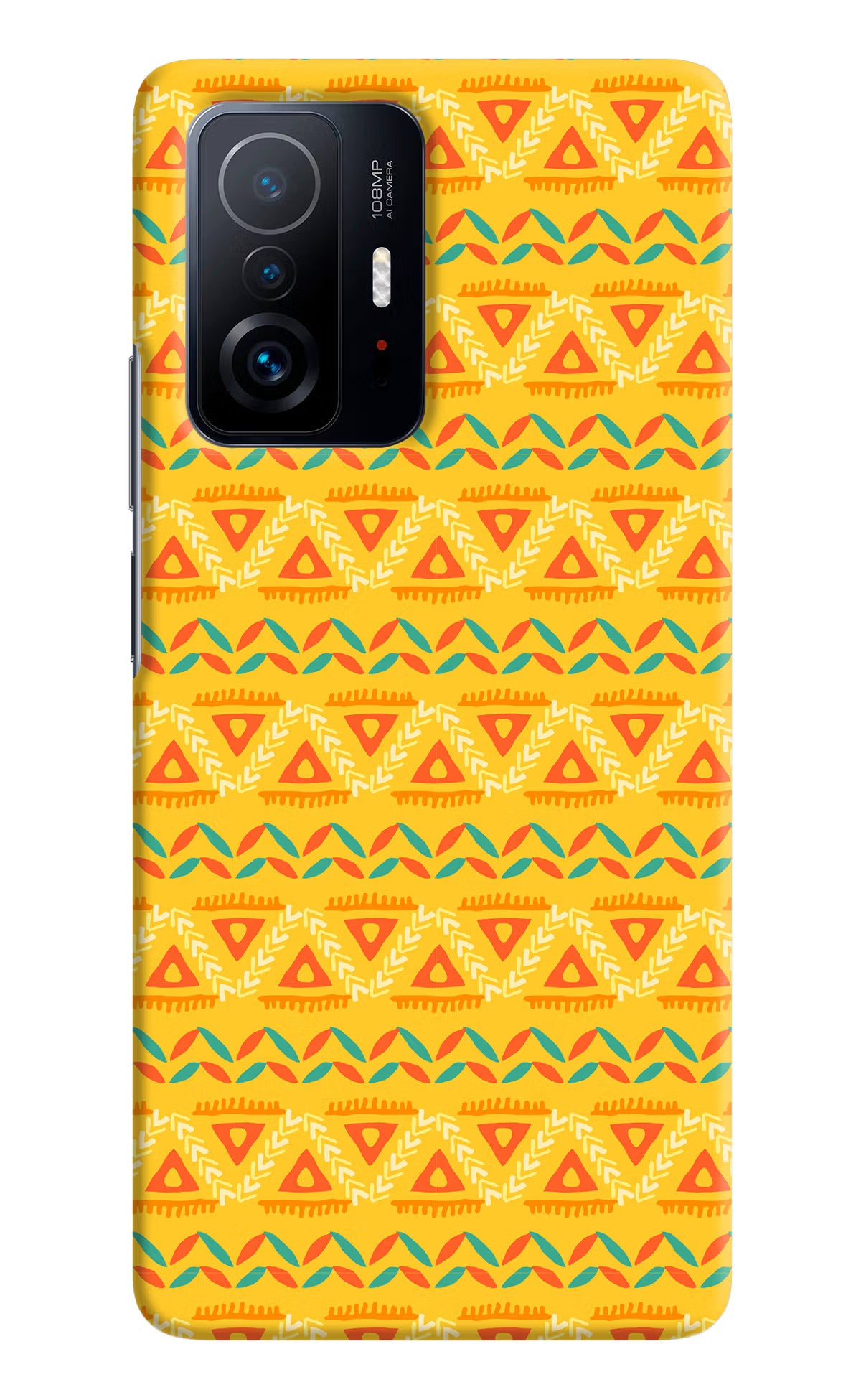 Tribal Pattern Mi 11T Pro 5G Hard Case Back Cover by Casekaro