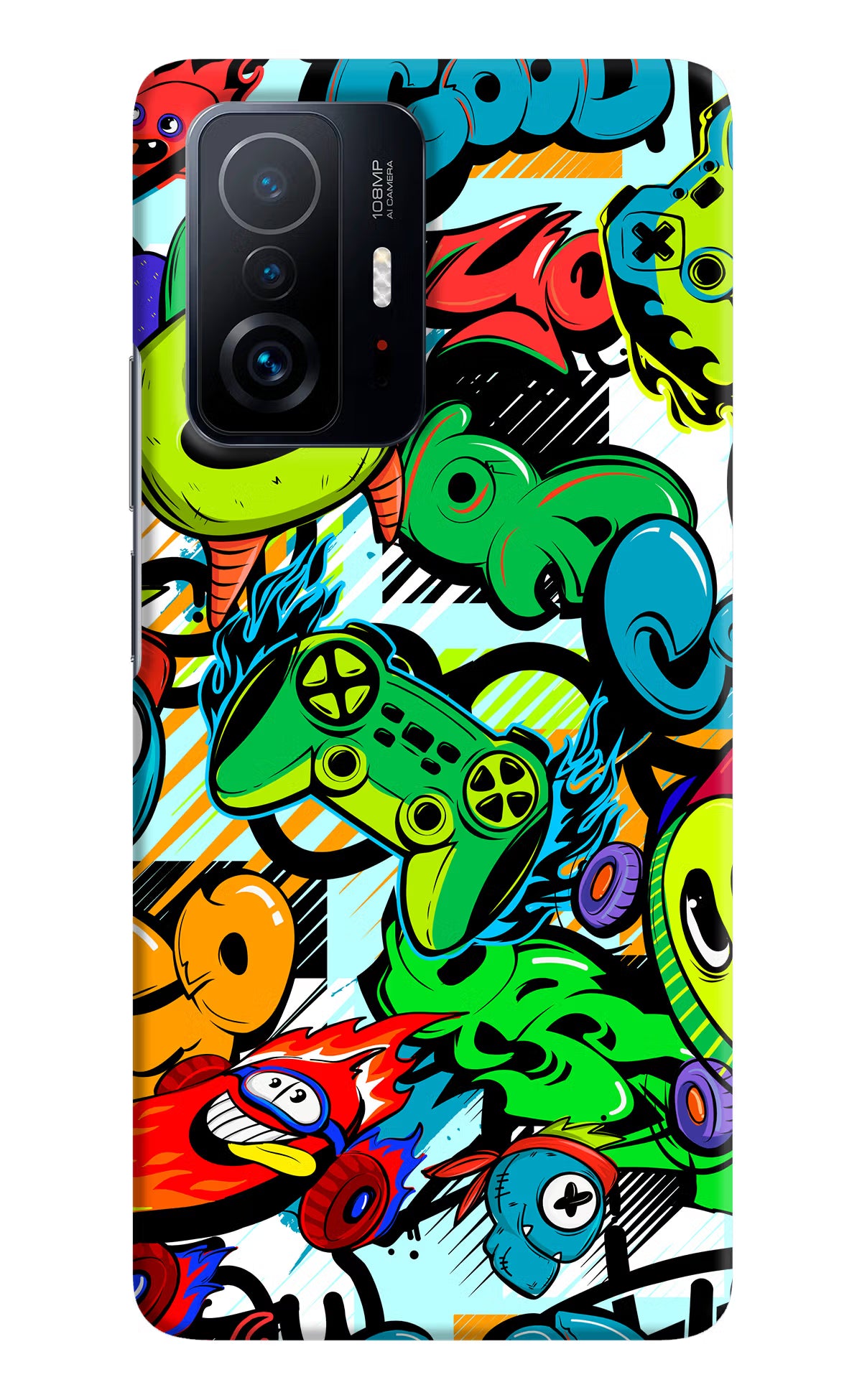 Game Doodle Mi 11T Pro 5G Hard Case Back Cover by Casekaro