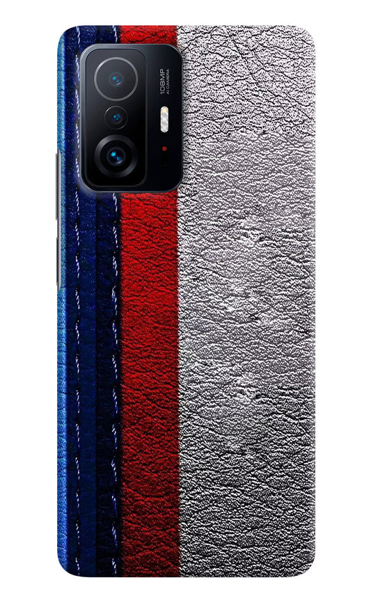 BMW Stripes Mi 11T Pro 5G Hard Case Back Cover by Casekaro