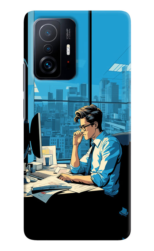 Focused Hustler (AI Generated) Mi 11T Pro 5G Hard Case Back Cover by Casekaro