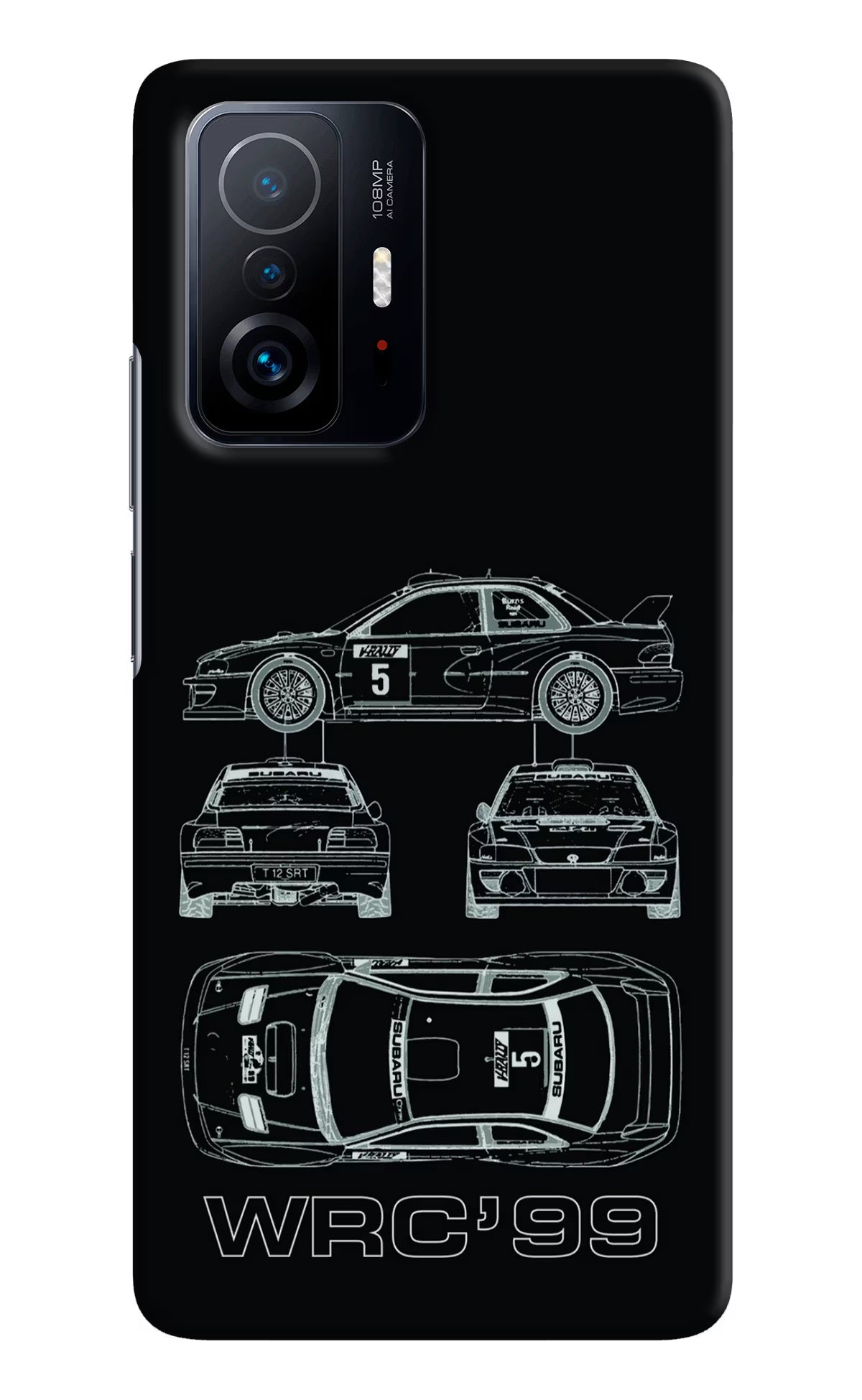 WRC'99 Mi 11T Pro 5G Hard Case Back Cover by Casekaro