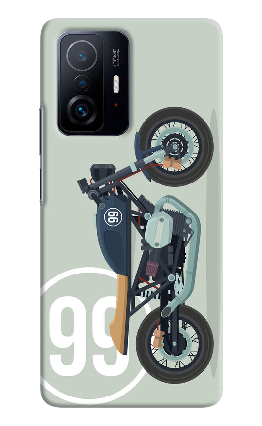 Classic Cafe Racer 99 Mi 11T Pro 5G Hard Case Back Cover by Casekaro