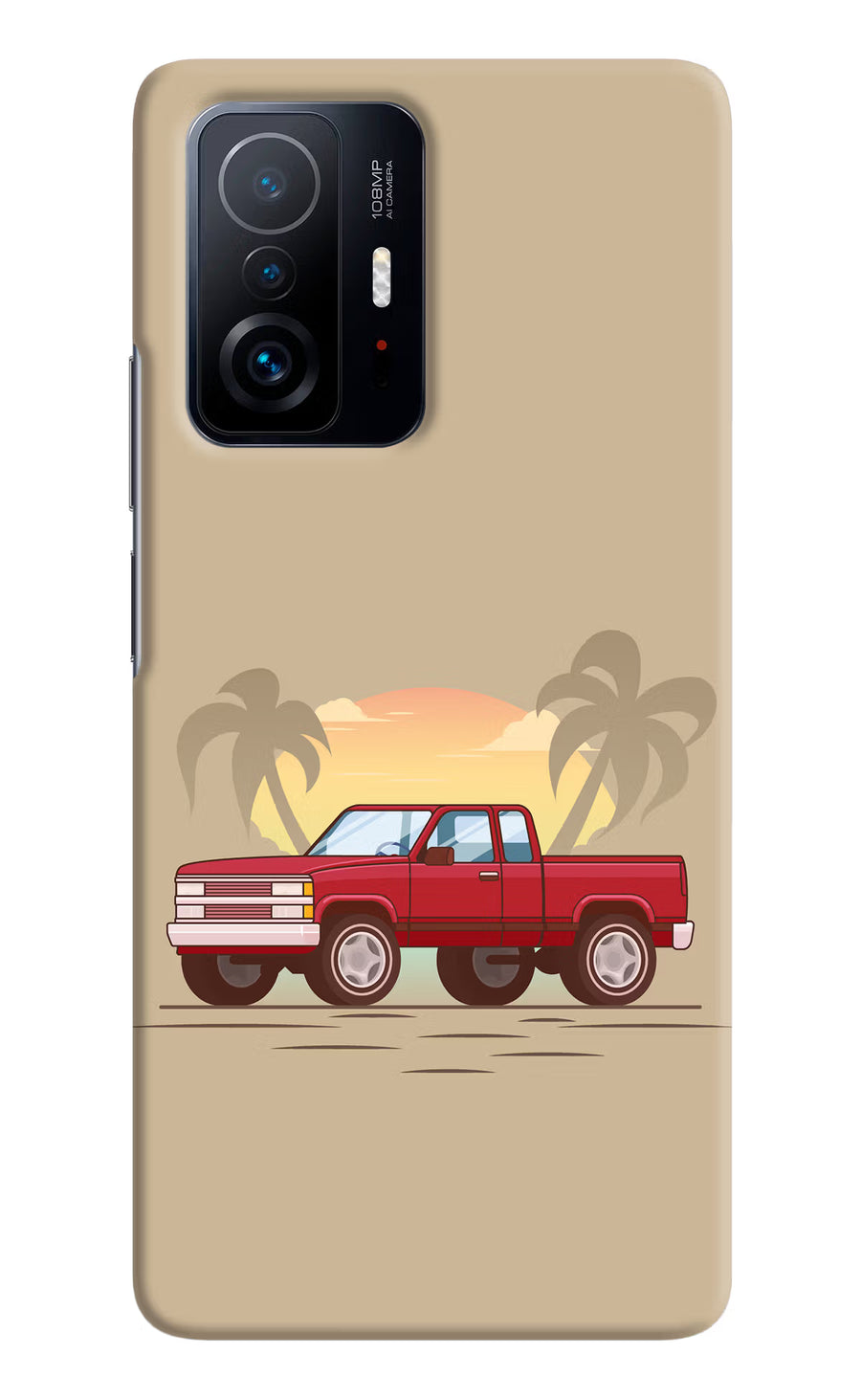Desert Classic Drive Mi 11T Pro 5G Back Cover, Hard case